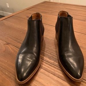 Franco Sarto Black Ankle Bootie 7